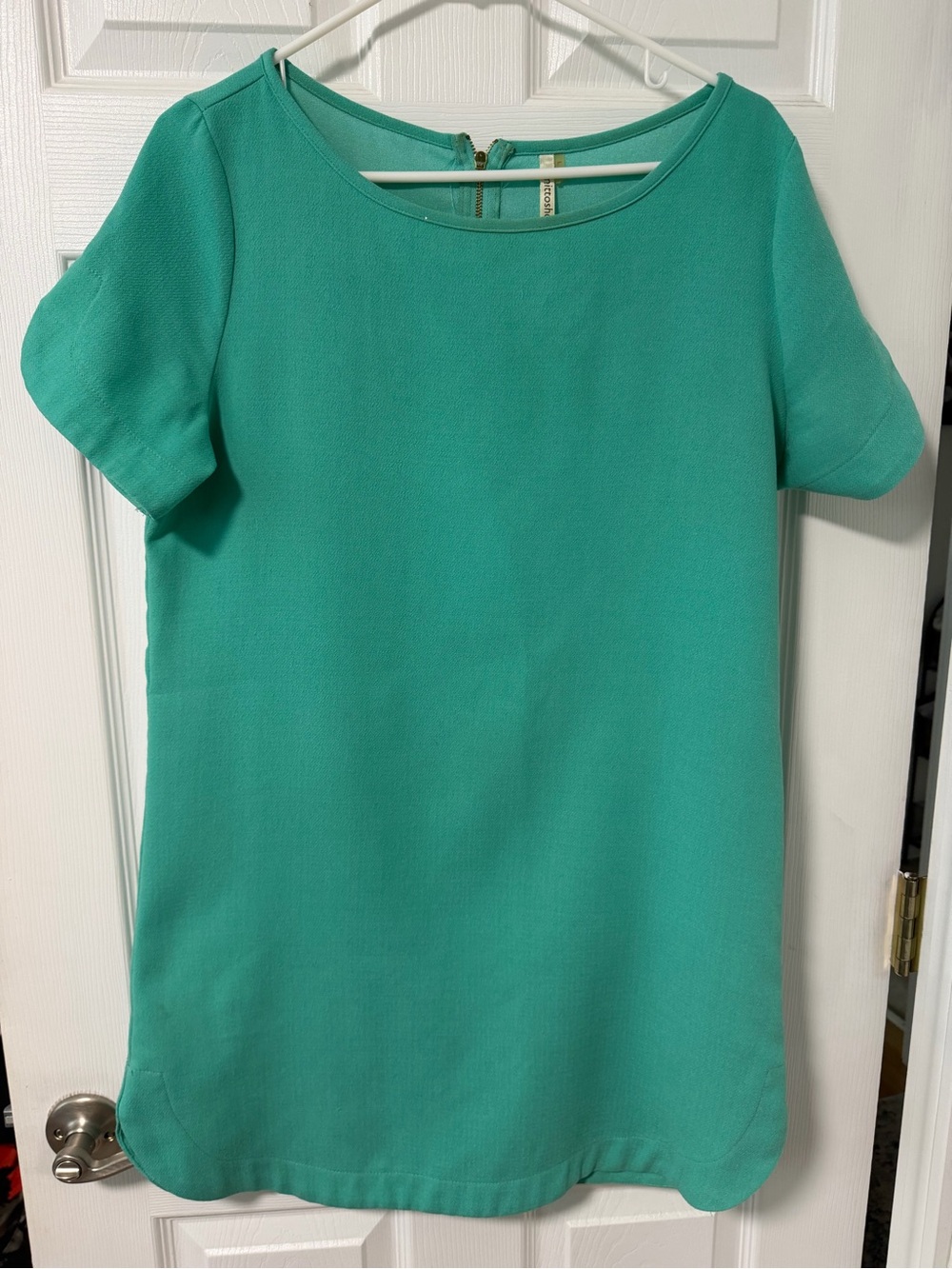 Green Shift Dress